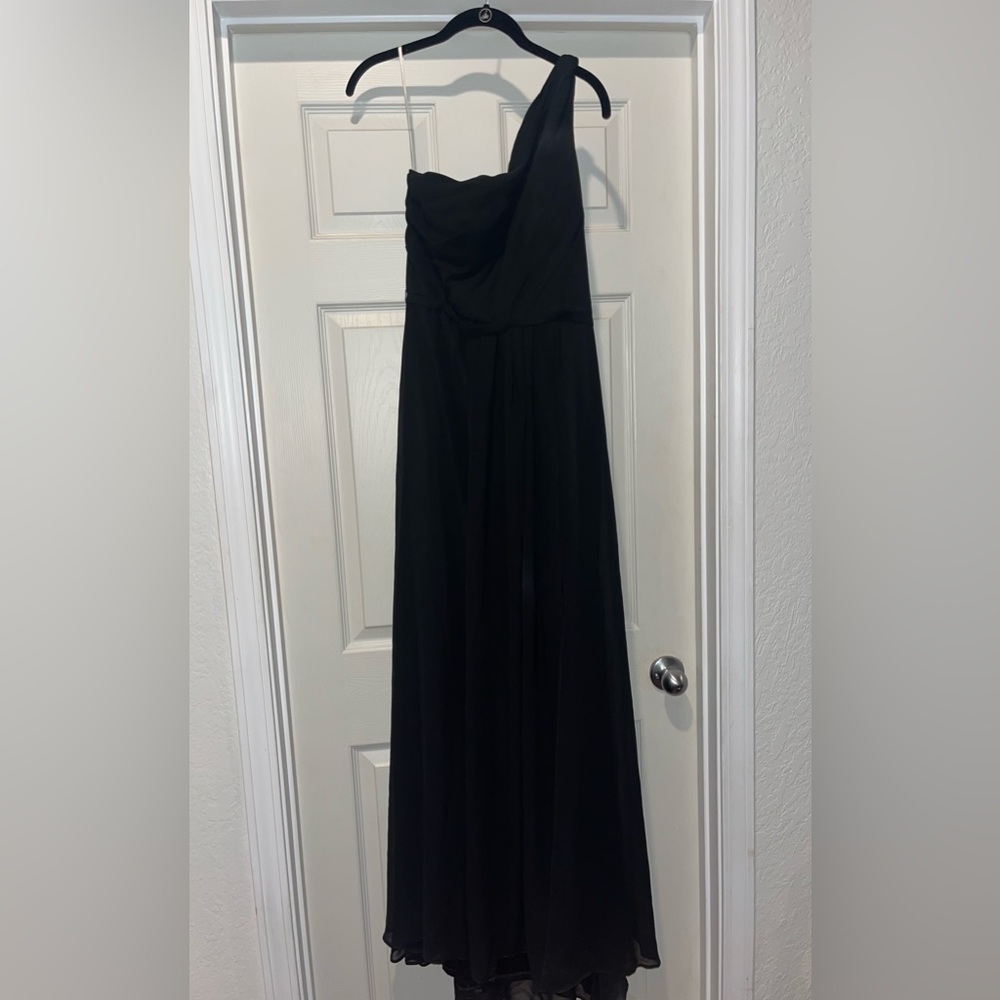 Black bridesmaid dress size 8